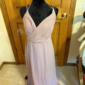 David’s Bridal Mauve Dress